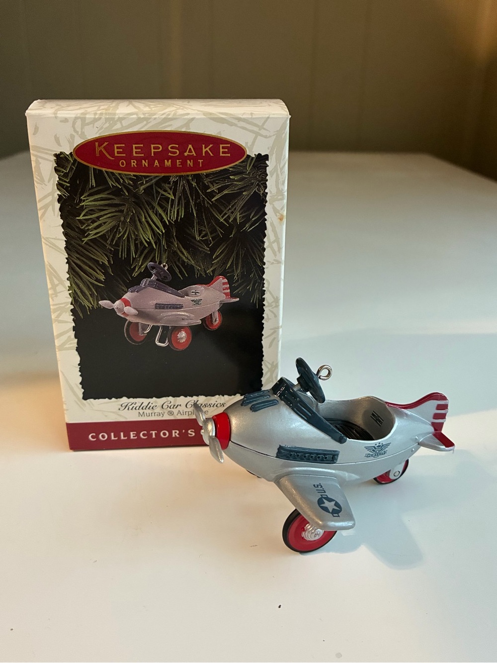 Hallmark 1996 Keepsake Ornament Murray Airplane